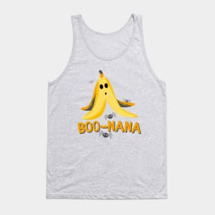 Boo-nana Banana Ghost Halloween Design Tank Top